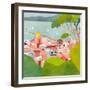 Saint Tropez Kopie2-Ana Rut Bre-Framed Giclee Print