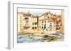 Saint-Tropez, the Bay-Joan Thewsey-Framed Giclee Print