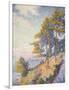 Saint Tropez, the Coastal Path, 1902-Paul Signac-Framed Giclee Print