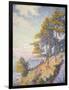 Saint Tropez, the Coastal Path, 1902-Paul Signac-Framed Giclee Print