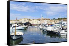 Saint-Tropez, Var, Cote d'Azur, Provence, France, Mediterranean, Europe-Fraser Hall-Framed Stretched Canvas
