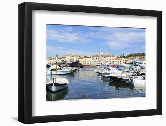 Saint-Tropez, Var, Cote d'Azur, Provence, France, Mediterranean, Europe-Fraser Hall-Framed Photographic Print