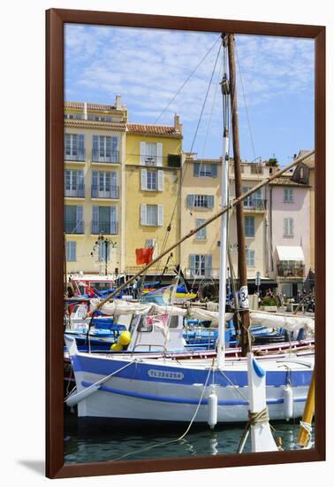 Saint Tropez, Var, Cote d'Azur, Provence, French Riviera, France, Mediterranean, Europe-Fraser Hall-Framed Photographic Print