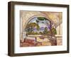 Saint Tropez, Vue de la Chapelle St. Anne-Theo Rysselberghe-Framed Premium Giclee Print