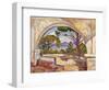 Saint Tropez, Vue de la Chapelle St. Anne-Theo Rysselberghe-Framed Premium Giclee Print