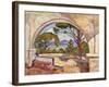 Saint Tropez, Vue de la Chapelle St. Anne-Theo Rysselberghe-Framed Giclee Print