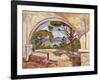 Saint Tropez, Vue de la Chapelle St. Anne-Theo Rysselberghe-Framed Giclee Print