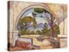 Saint Tropez, Vue de La Chapelle St, c.1920-Théo van Rysselberghe-Stretched Canvas