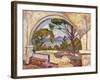 Saint Tropez, Vue de La Chapelle St, c.1920-Théo van Rysselberghe-Framed Giclee Print