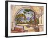 Saint Tropez, Vue de La Chapelle St, c.1920-Théo van Rysselberghe-Framed Giclee Print