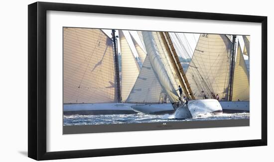 Saint Tropez-Guillaume Plisson-Framed Art Print