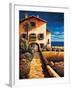 Saint Tropez-Brian Francis-Framed Art Print