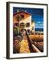 Saint Tropez-Brian Francis-Framed Art Print