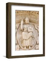 Saint-Trophime church tympanum, Arles, Bouches-du-Rhone, France-Godong-Framed Photographic Print