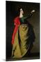 Saint Ursula, 1635-1640-Francisco de Zurbarán-Mounted Giclee Print