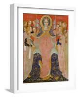 Saint Ursula and Her Maidens, c.1410-Nicolo di Pietro-Framed Giclee Print