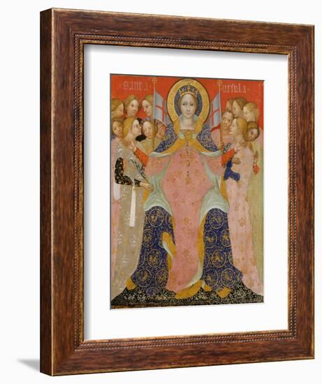 Saint Ursula and Her Maidens, c.1410-Nicolo di Pietro-Framed Giclee Print