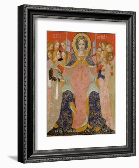 Saint Ursula and Her Maidens, c.1410-Nicolo di Pietro-Framed Giclee Print