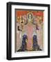 Saint Ursula and Her Maidens-Niccolo di Pietro-Framed Giclee Print