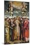 Saint Ursula and Her Martyred Companions, 1530-Alessandro Bonvicino-Mounted Giclee Print