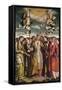 Saint Ursula and Her Martyred Companions, 1530-Alessandro Bonvicino-Framed Stretched Canvas