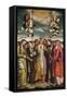 Saint Ursula and Her Martyred Companions, 1530-Alessandro Bonvicino-Framed Stretched Canvas