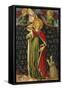 Saint Ursula with Two Angels and Donor, C.1455-60-Benozzo di Lese di Sandro-Framed Stretched Canvas