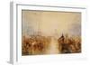 Saint-Vaast-La-Hougue, Normandy-J. M. W. Turner-Framed Giclee Print