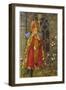 Saint Valentine Depicted Here as Boy Bishop-Eleanor Fortescue Brickdale-Framed Photographic Print