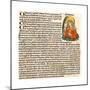Saint Valentine (From the Nuremberg Chronicl), 1493-null-Mounted Giclee Print