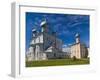 Saint Varlaam Convent, Novgorod Oblast, Veliky Novgorod, Russia-Walter Bibikow-Framed Premium Photographic Print