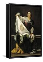 Saint Veronica, 1620-1625-Bernardo Strozzi-Framed Stretched Canvas