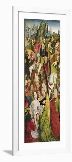 Saint Veronica and a Group of Knights-Derick Baegert-Framed Giclee Print
