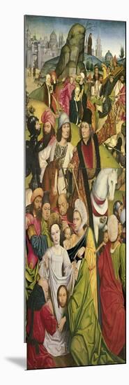 Saint Veronica and a Group of Knights-Derick Baegert-Mounted Giclee Print