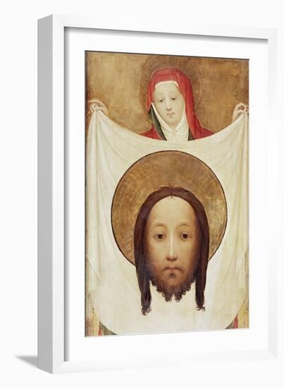 Saint Veronica with the Sudarium, c.1420-null-Framed Giclee Print