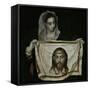 Saint Veronica with the Sudarium-El Greco-Framed Stretched Canvas