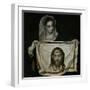 Saint Veronica with the Sudarium-El Greco-Framed Giclee Print