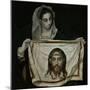 Saint Veronica with the Sudarium-El Greco-Mounted Giclee Print