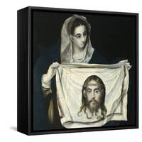 Saint Veronica-El Greco-Framed Stretched Canvas