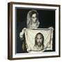 Saint Veronica-El Greco-Framed Giclee Print