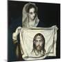 Saint Veronica-El Greco-Mounted Giclee Print