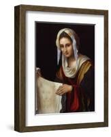 Saint Veronica-Lorenzo Costa-Framed Giclee Print