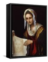 Saint Veronica-Lorenzo Costa-Framed Stretched Canvas