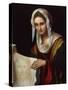 Saint Veronica-Lorenzo Costa-Stretched Canvas