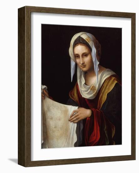 Saint Veronica-Lorenzo Costa-Framed Giclee Print
