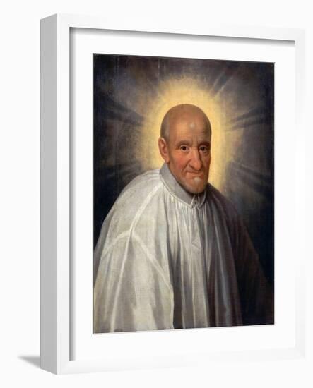 Saint Vincent De Paul (1581-166)-Simon François-Framed Giclee Print