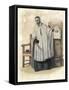 Saint Vincent de Paul French Priest-Geille-Framed Stretched Canvas