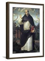 Saint Vincent Ferrer-Juan De juanes-Framed Art Print