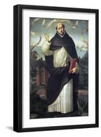 Saint Vincent Ferrer-Juan De juanes-Framed Art Print