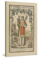 Saint Vincent, patron des vignerons-null-Stretched Canvas